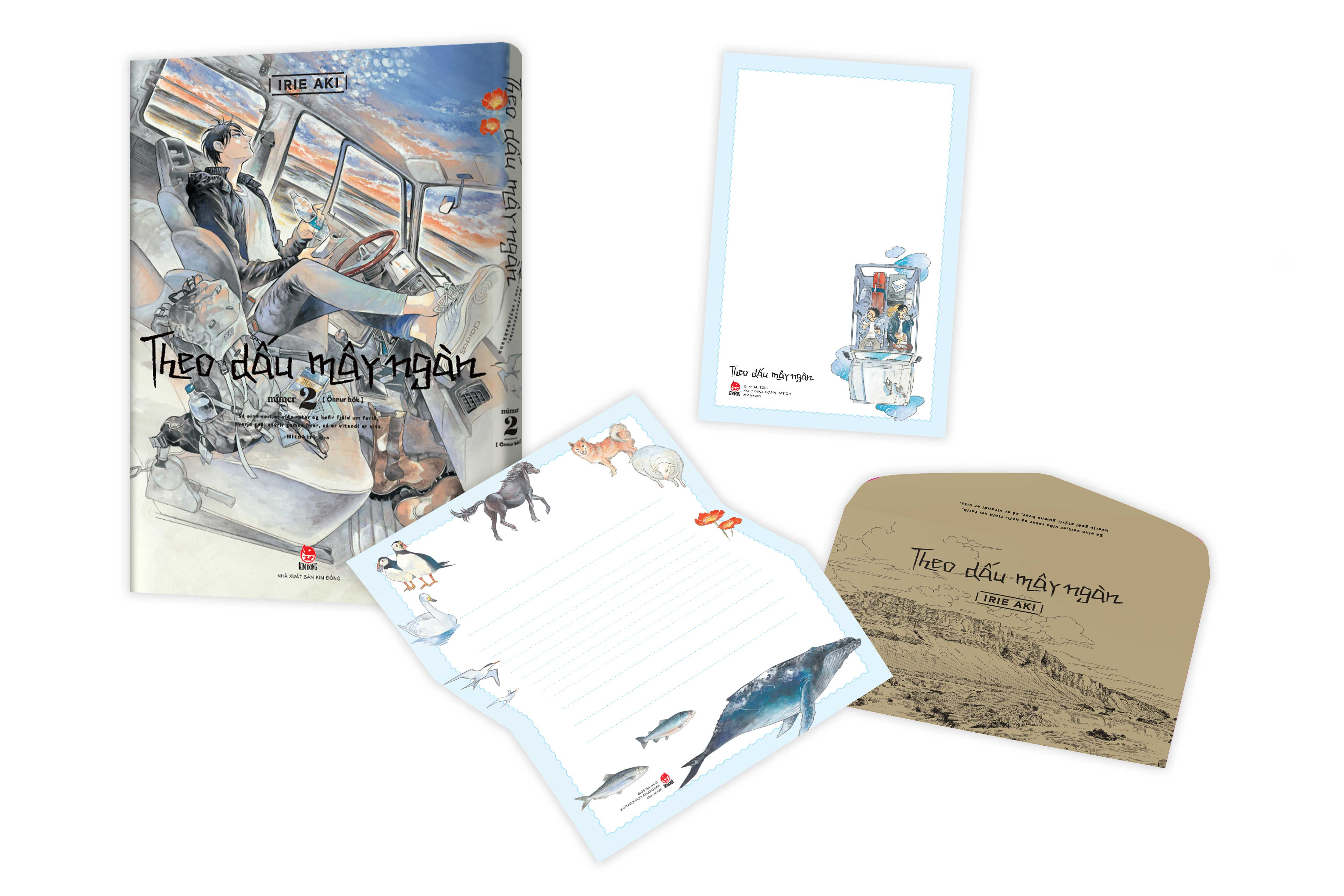 Bộ Theo Dấu Mây Ngàn - Tập 2 - Tặng Kèm Obi + Postcard + Phong Thư + Giấy Viết Thư - Ảnh 2