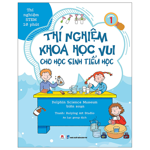 Bộ Thí Nghiệm Stem 10 Phút - Thí Nghiệm Khoa Học Vui Cho Học Sinh Tiểu Học - Tập 2 - Ảnh 2