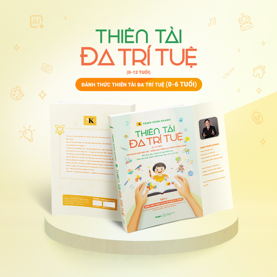 Bộ Thiên Tài Đa Trí Tuệ (0-12 Tuổi) - Tập 2 - Đánh Thức Thiên Tài Đa Trí Tuệ (0-6 Tuổi) - Ảnh 3