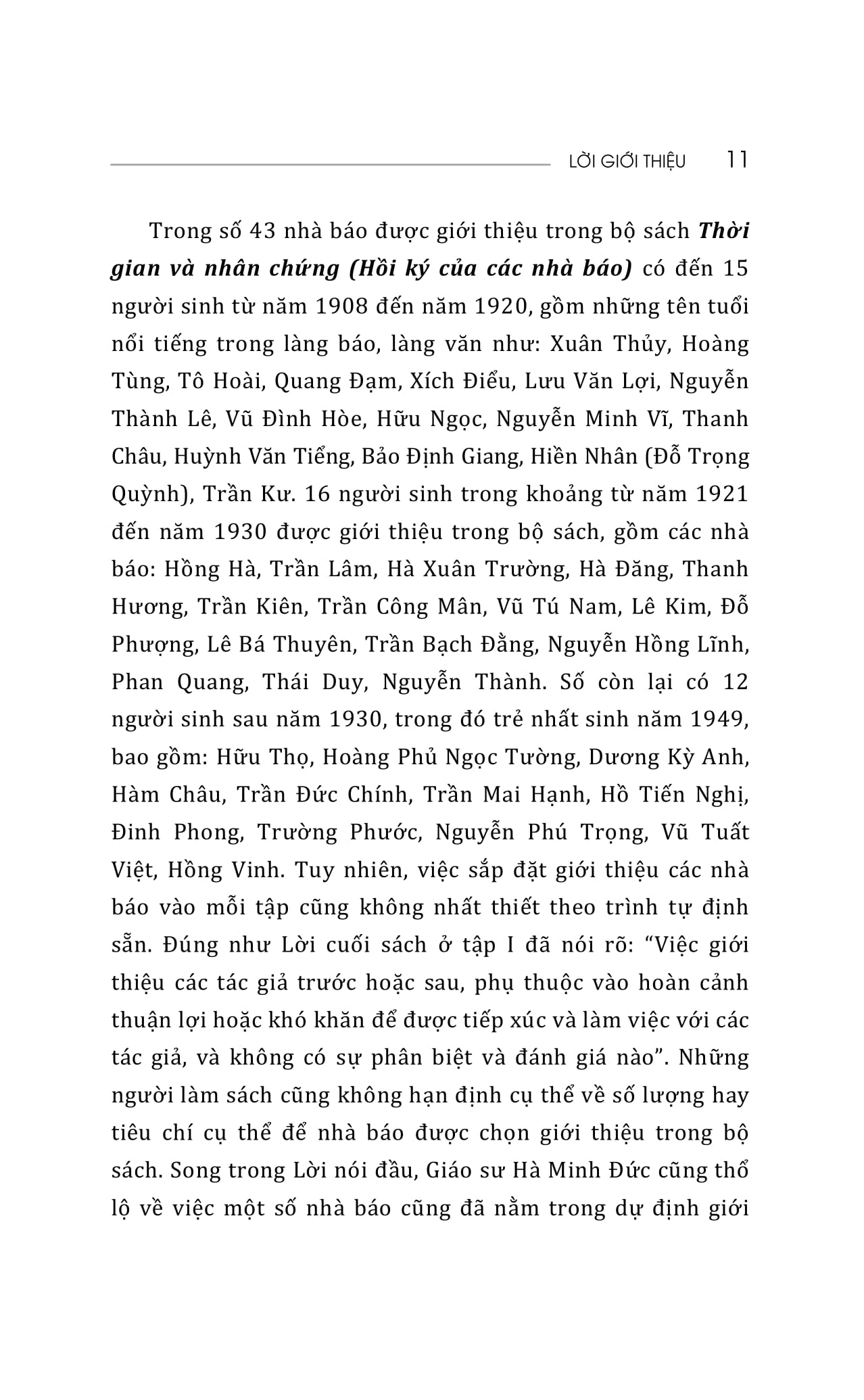 Bộ Thời Gian Và Nhân Chứng - Hồi Ký Của Các Nhà Báo - Tập I - Ảnh 13