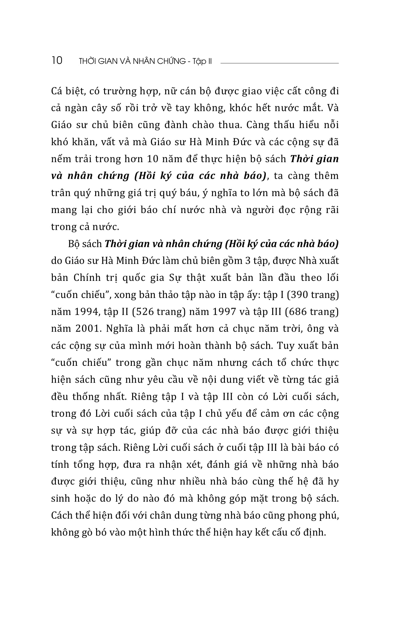 Bộ Thời Gian Và Nhân Chứng - Hồi Ký Của Các Nhà Báo - Tập II - Ảnh 11