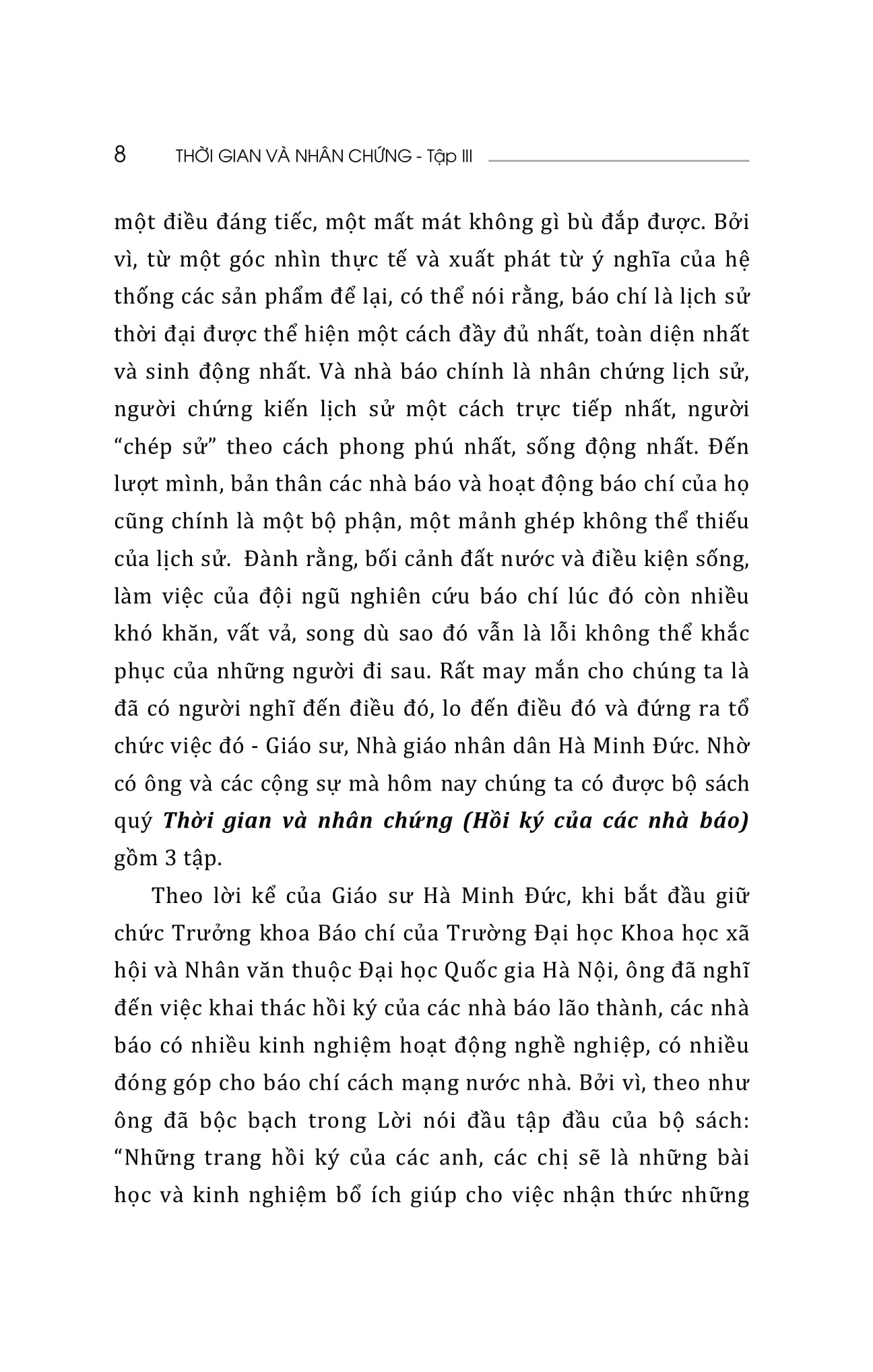 Bộ Thời Gian Và Nhân Chứng - Hồi Ký Của Các Nhà Báo - Tập III - Ảnh 9