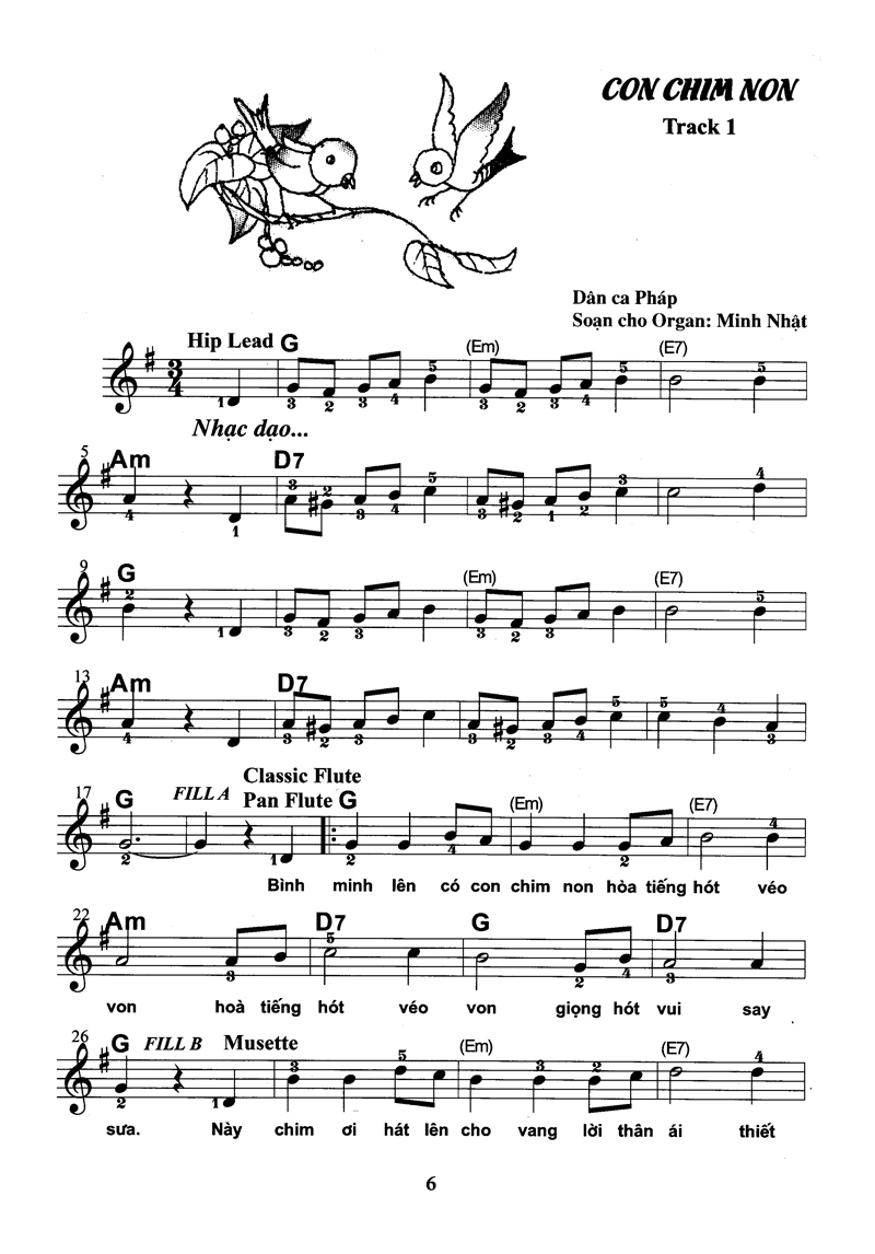 bộ thực hành biểu diễn organ cho thiếu nhi – tập 2 - Ảnh 6