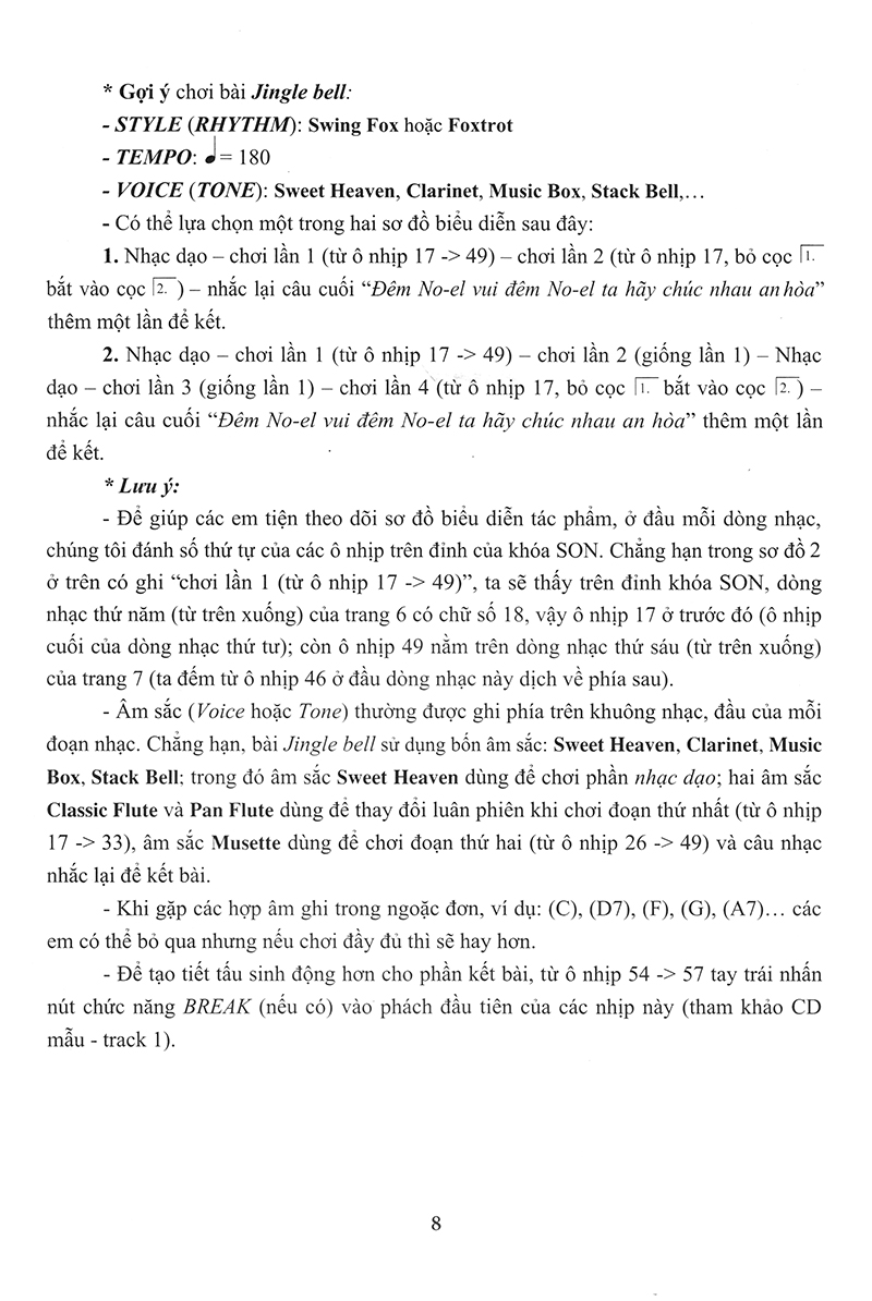 bộ thực hành biểu diễn organ cho thiếu nhi – tập 3 - Ảnh 7