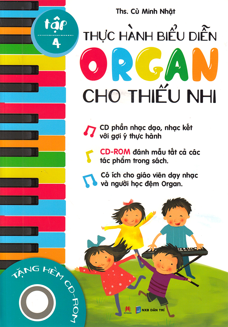 bộ thực hành biểu diễn organ cho thiếu nhi – tập 4 - Ảnh 3