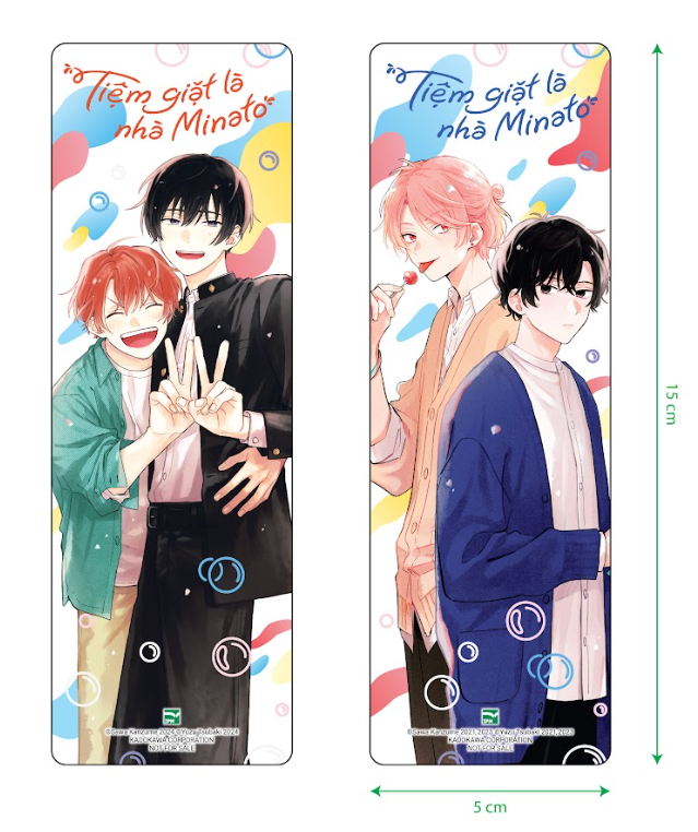 Bộ Tiệm Giặt Là Nhà Minato - Tập 5 - Bản Đặc Biệt - Tặng Kèm Set 2 Bookmark Giấy - Ảnh 3