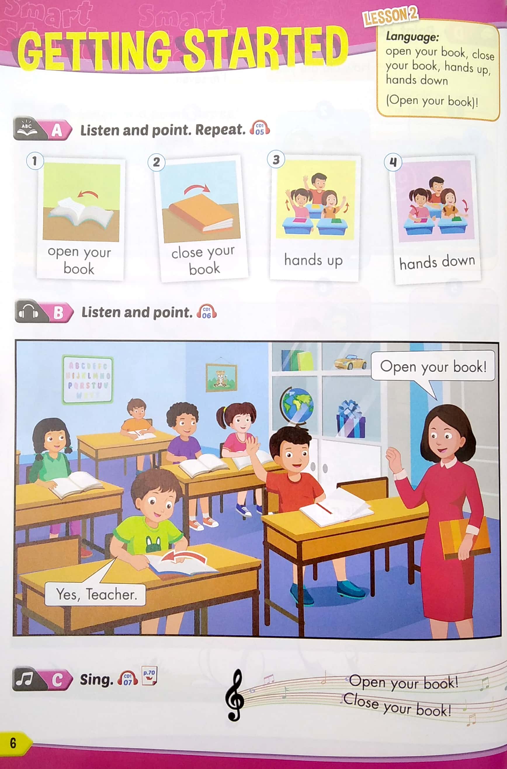 Bộ Tiếng Anh 2 - I-Learn Smart Start - Student's Book - Ảnh 6