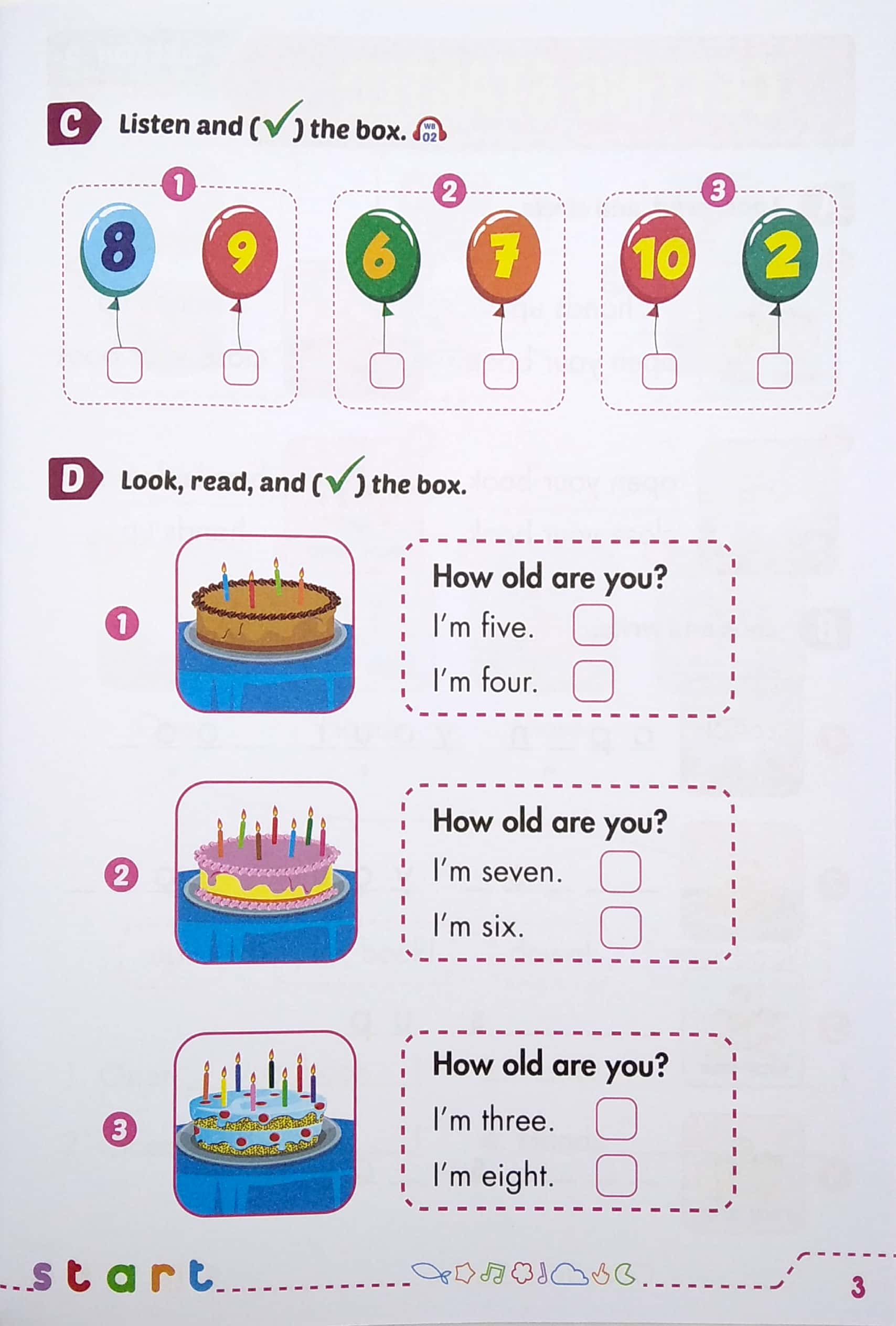 bộ tiếng anh 2 i-learn smart start - workbook (sách bài tập) - Ảnh 5