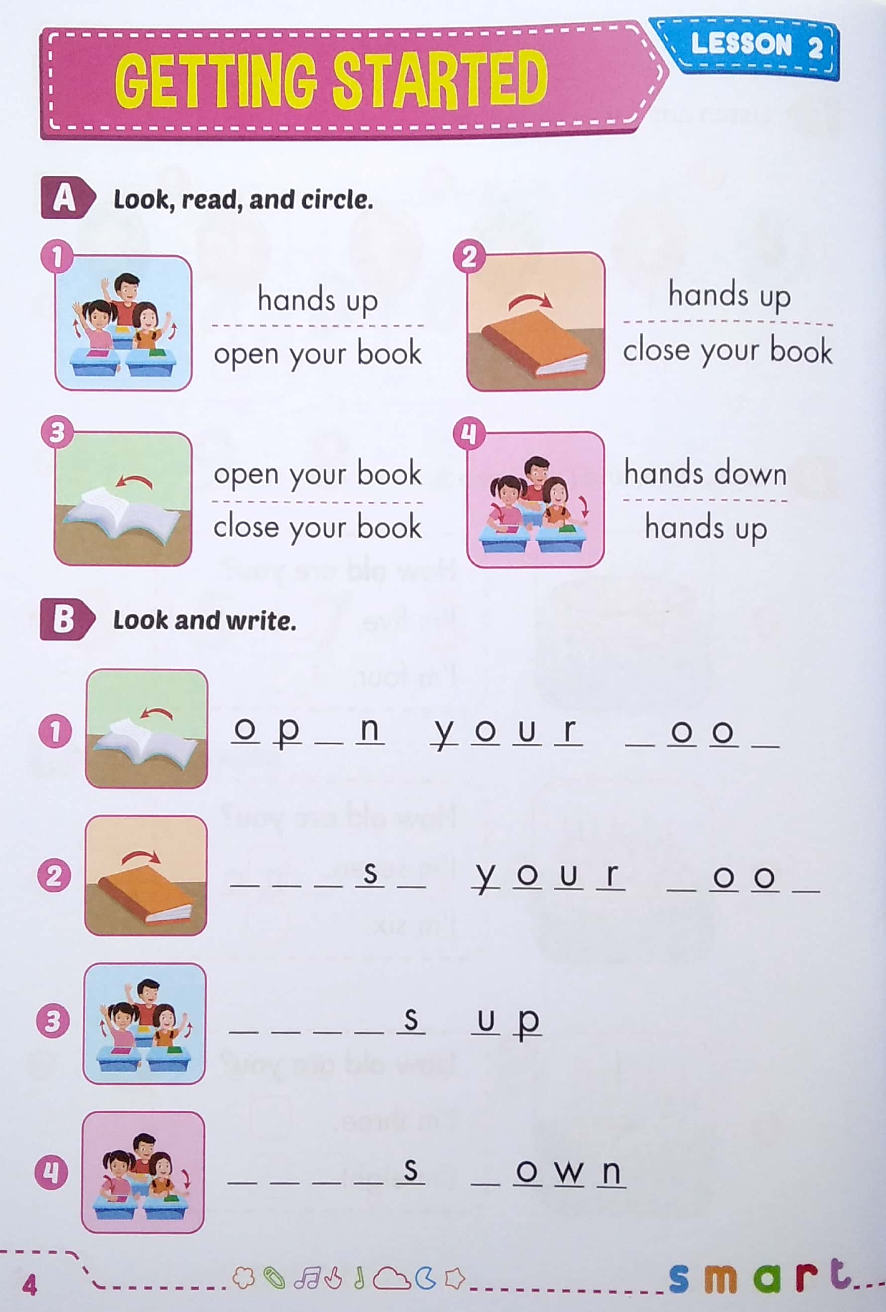 bộ tiếng anh 2 i-learn smart start - workbook (sách bài tập) - Ảnh 6