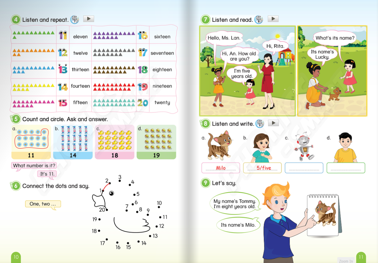 bộ tiếng anh 3 phonics - smart - student's book (2023) - Ảnh 8