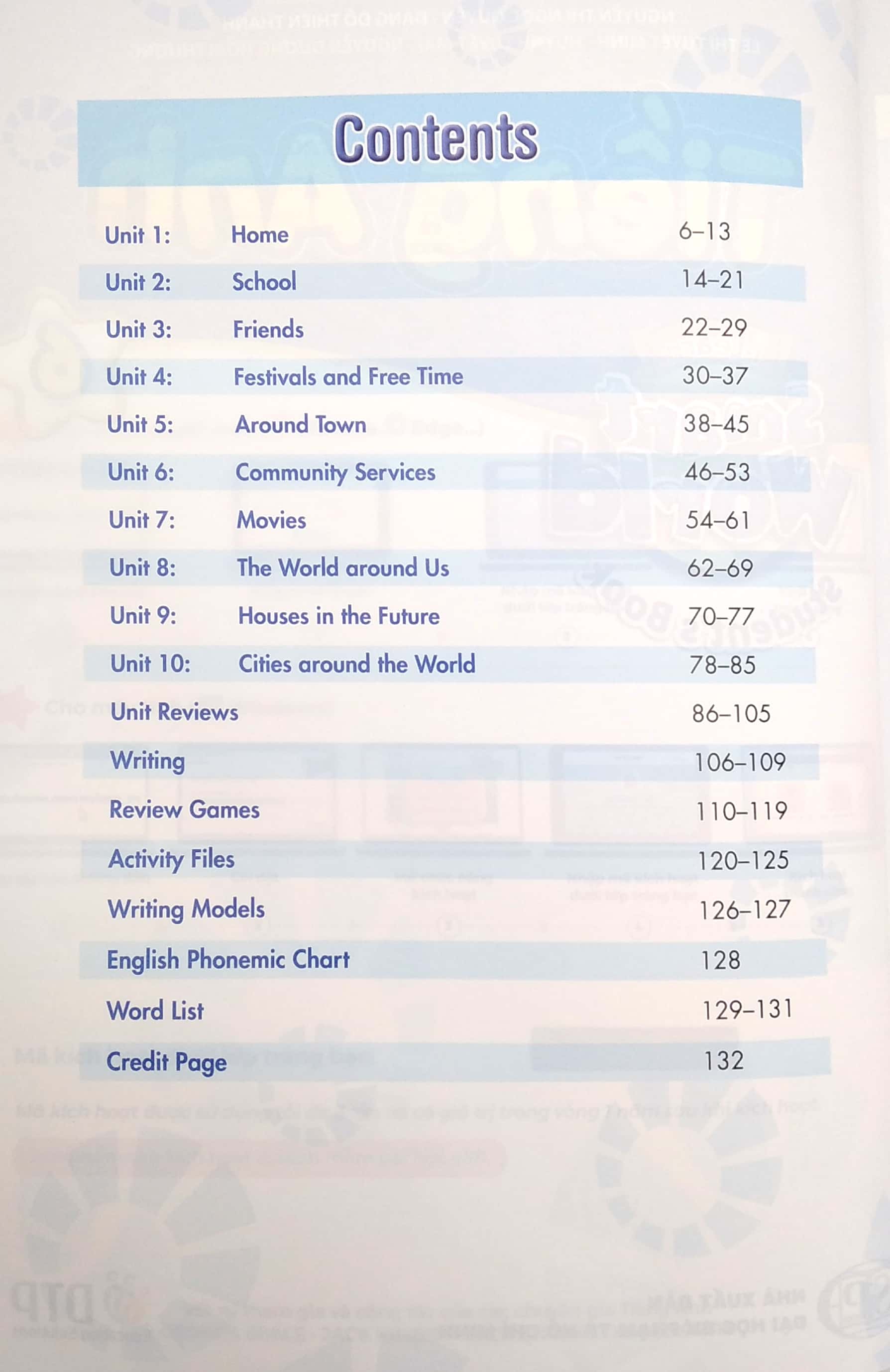 bộ tiếng anh 6 i-learn smart world - student's book (sách học sinh) - Ảnh 3