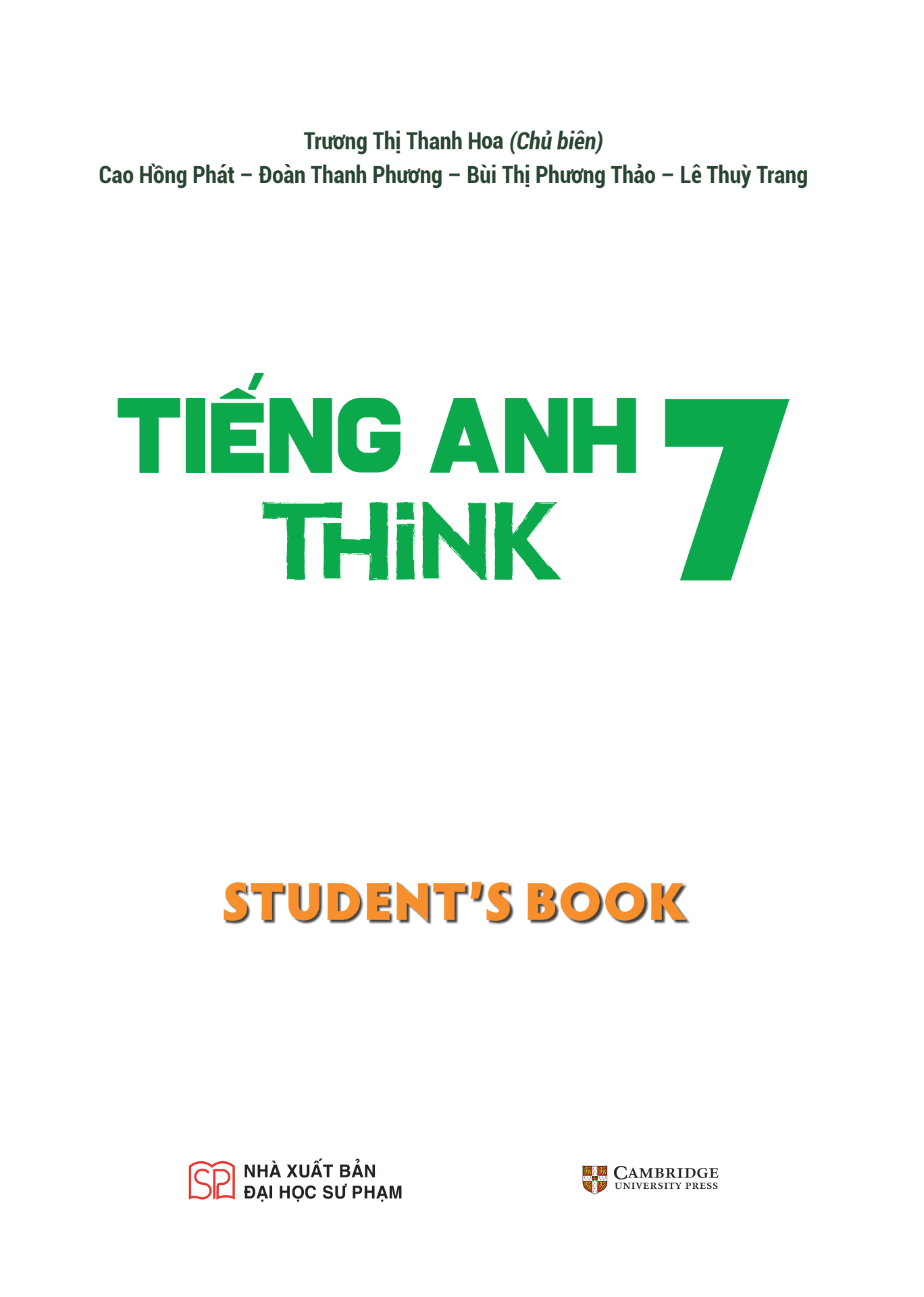 bộ tiếng anh 7 think - student's book - Ảnh 2