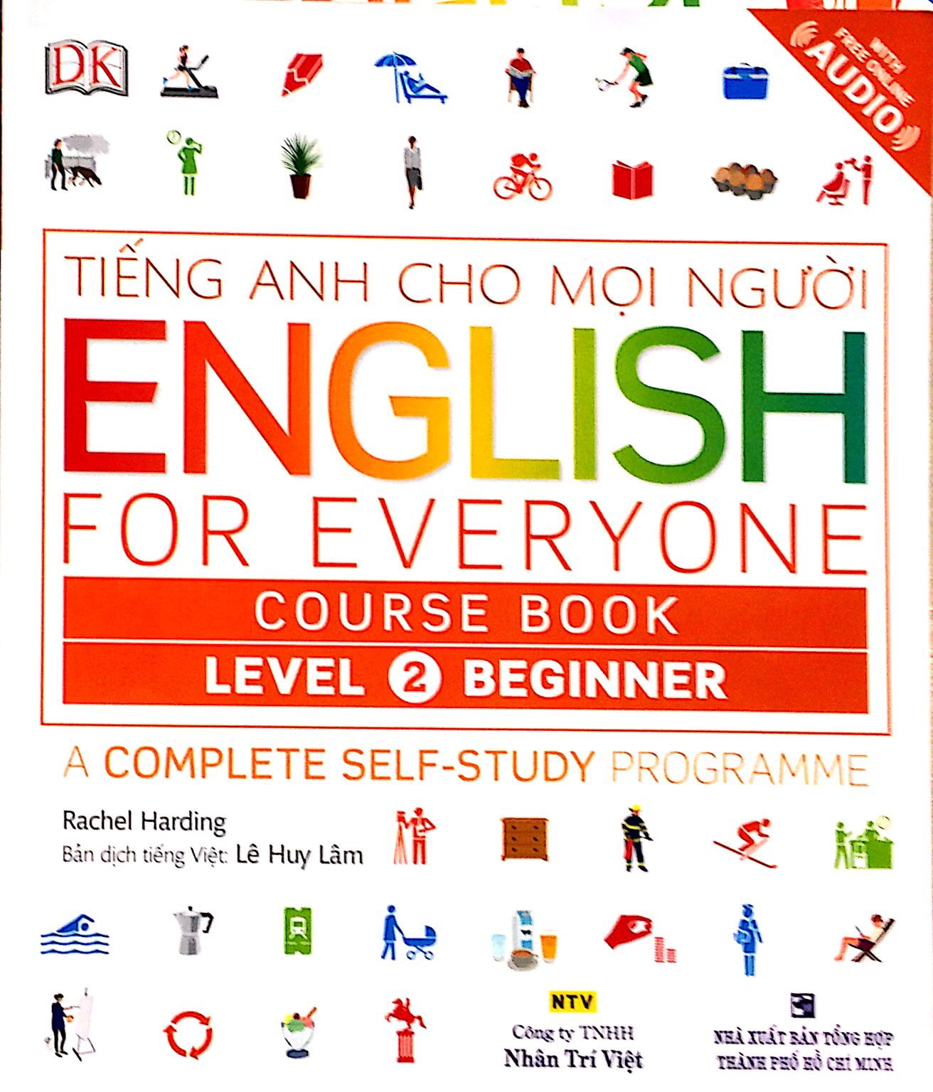 bộ tiếng anh cho mọi người - english for everyone - level 2 beginner - course book (kèm cd)