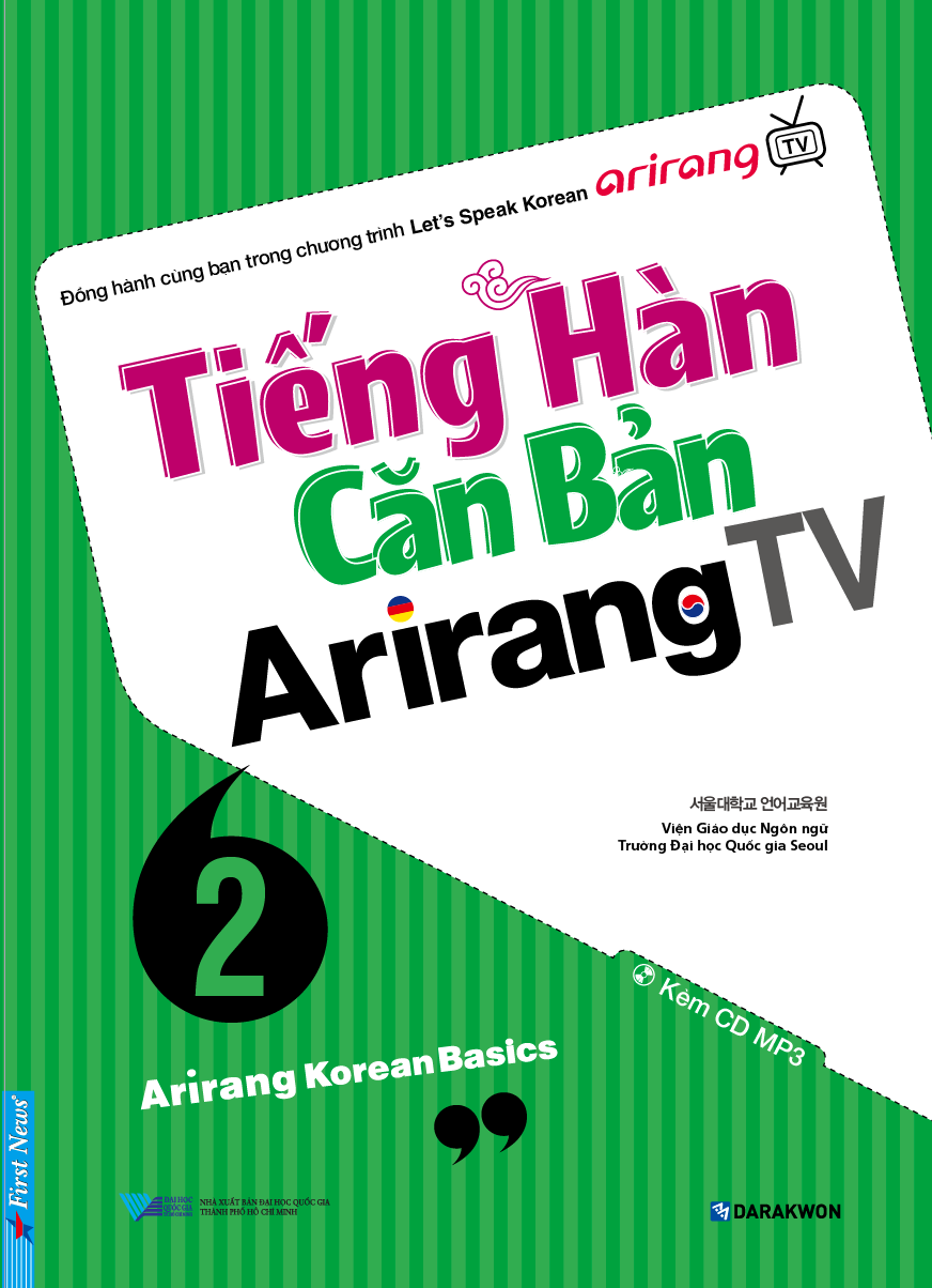 bộ tiếng hàn căn bản arirang tv - tập 2 (kèm cd)