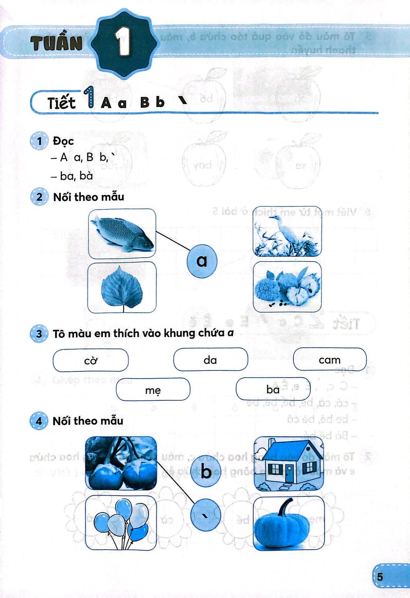 Bộ Tiếng Việt 1 - Tập 1 (Kết Nối) (Dành Cho Buổi Học Thứ Hai) - Ảnh 5