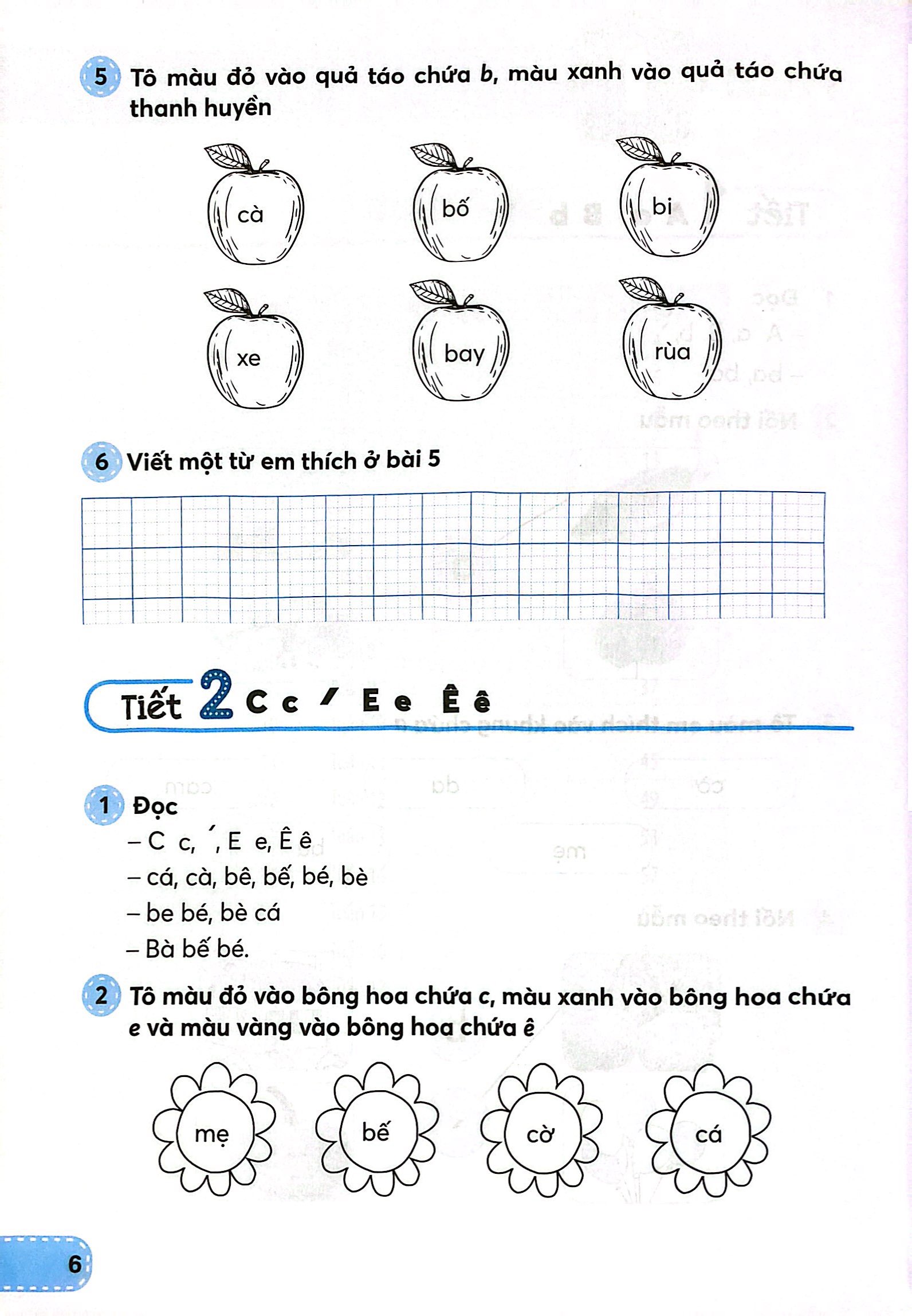 Bộ Tiếng Việt 1 - Tập 1 (Kết Nối) (Dành Cho Buổi Học Thứ Hai) - Ảnh 6