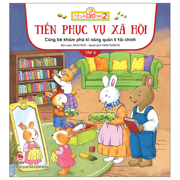 bộ tớ là ceo nhí 2 - tập 6 - tiền phục vụ xã hội - cùng bé khám phá kĩ năng quản lí tài chính