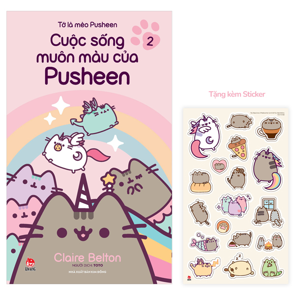 Bo
To La Meo Pusheen - Tap 2 - Cuoc Song Muon Mau Cua Pusheen - Tang Kem Sticker