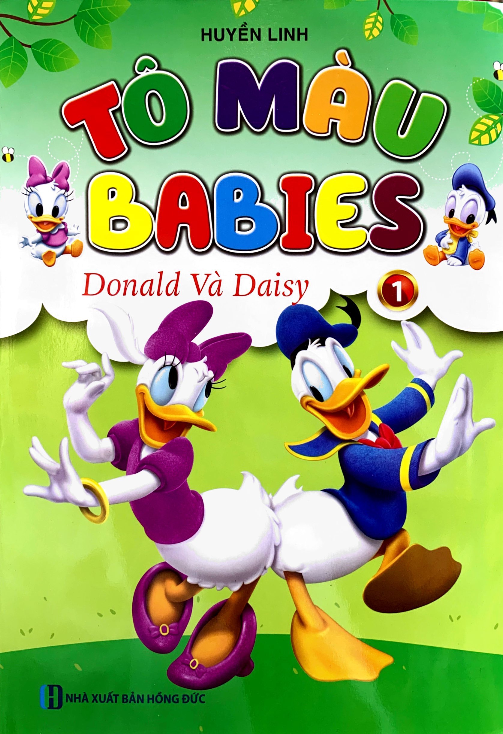 bộ tô màu babies 1 - donald và daisy - Ảnh 2