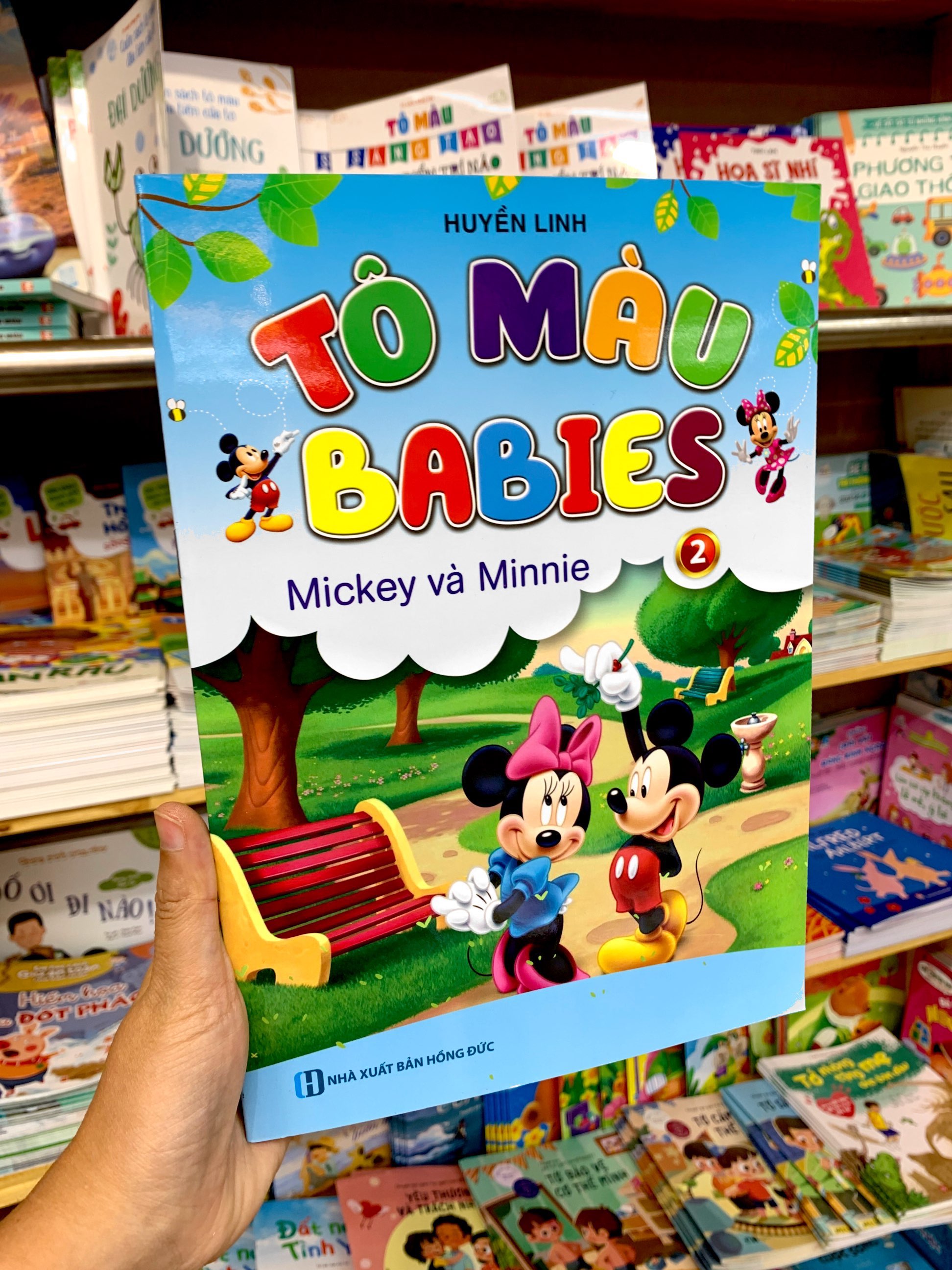 bộ tô màu babies 2 - mickey và minnie - Ảnh 7