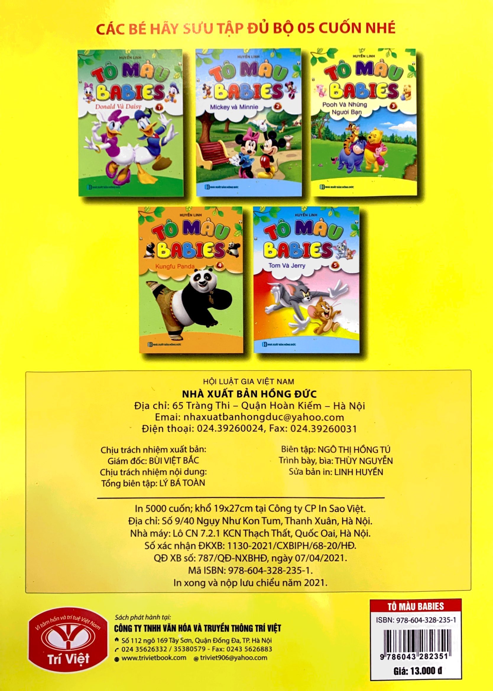 bộ tô màu babies 3 - pooh và những người bạn - Ảnh 6
