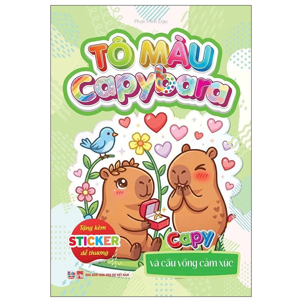Bộ Tô Màu Capybara - Capy Và Những Người Bạn - Ảnh 3