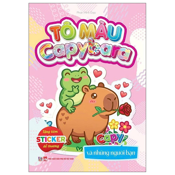 Bộ Tô Màu Capybara - Capy Và Trái Tim Dễ Tổn Thương - Ảnh 4