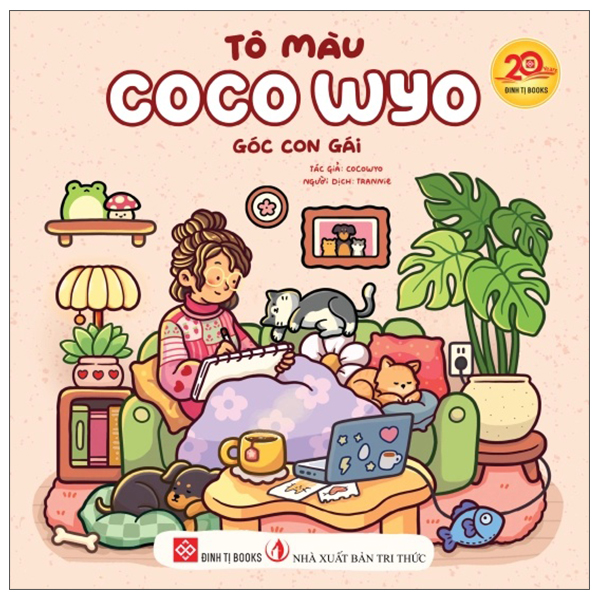 Bộ Tô Màu Coco Wyo - 45 Lời Yêu Thương Tặng Bạn - Ảnh 14