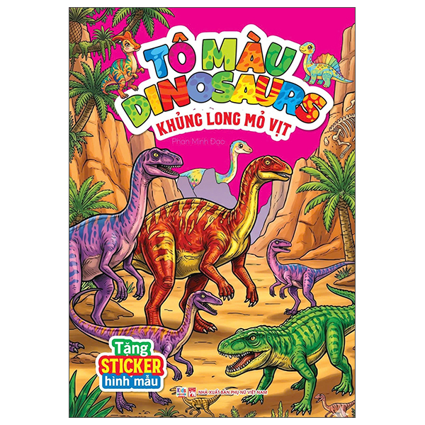 Bộ Tô Màu Dinosaurs - Khủng Long Săn Mồi - Ảnh 2