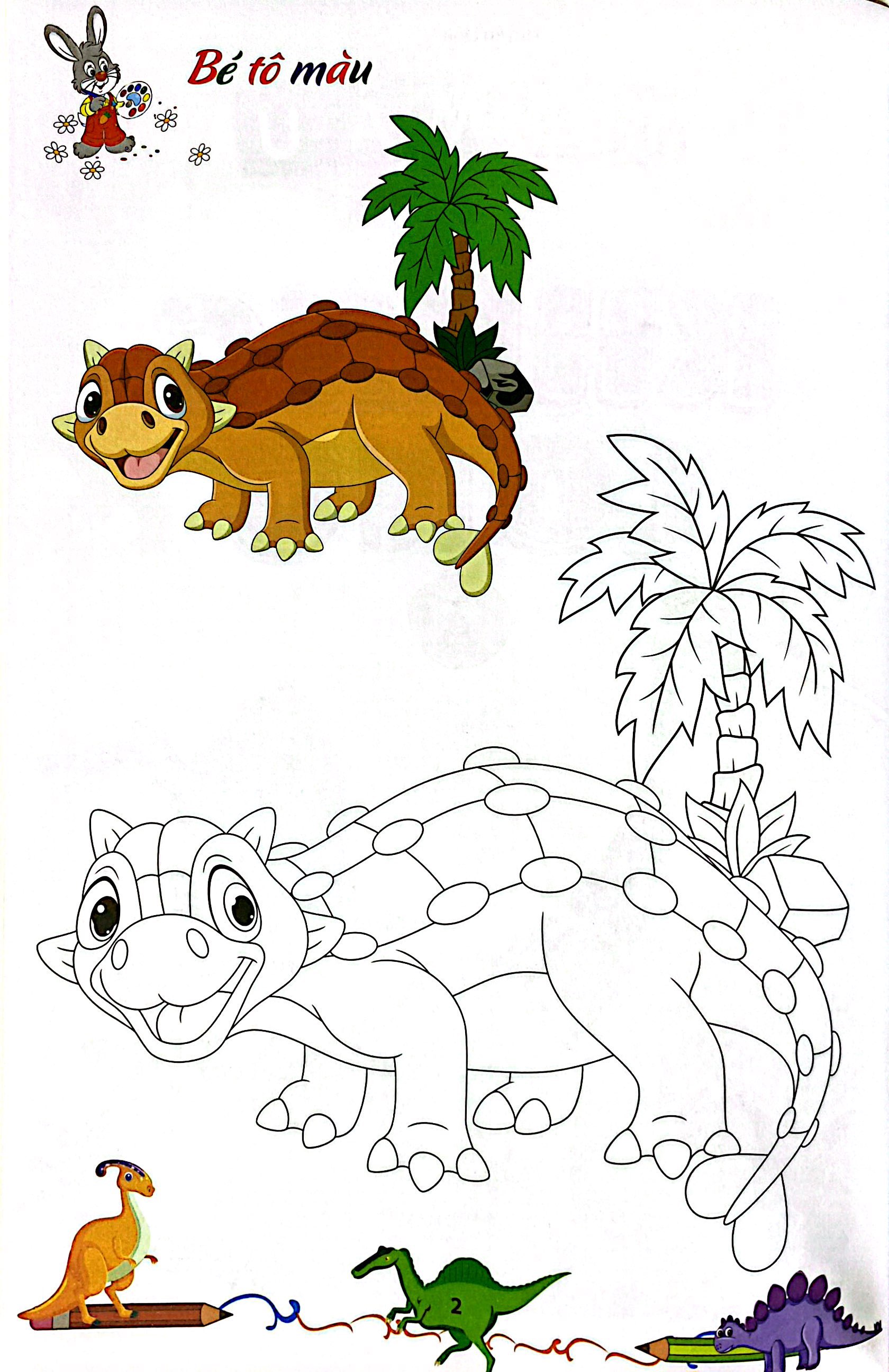Bộ Tô Màu Khủng Long - Tập 4 - Ảnh 3