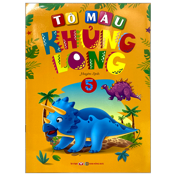 bộ tô màu khủng long - tập 5 (2022)