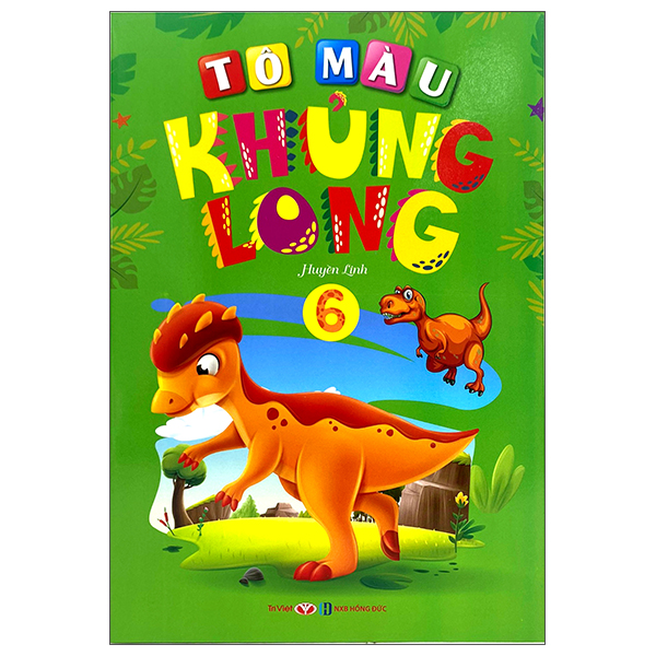 bộ tô màu khủng long - tập 6 (2022)