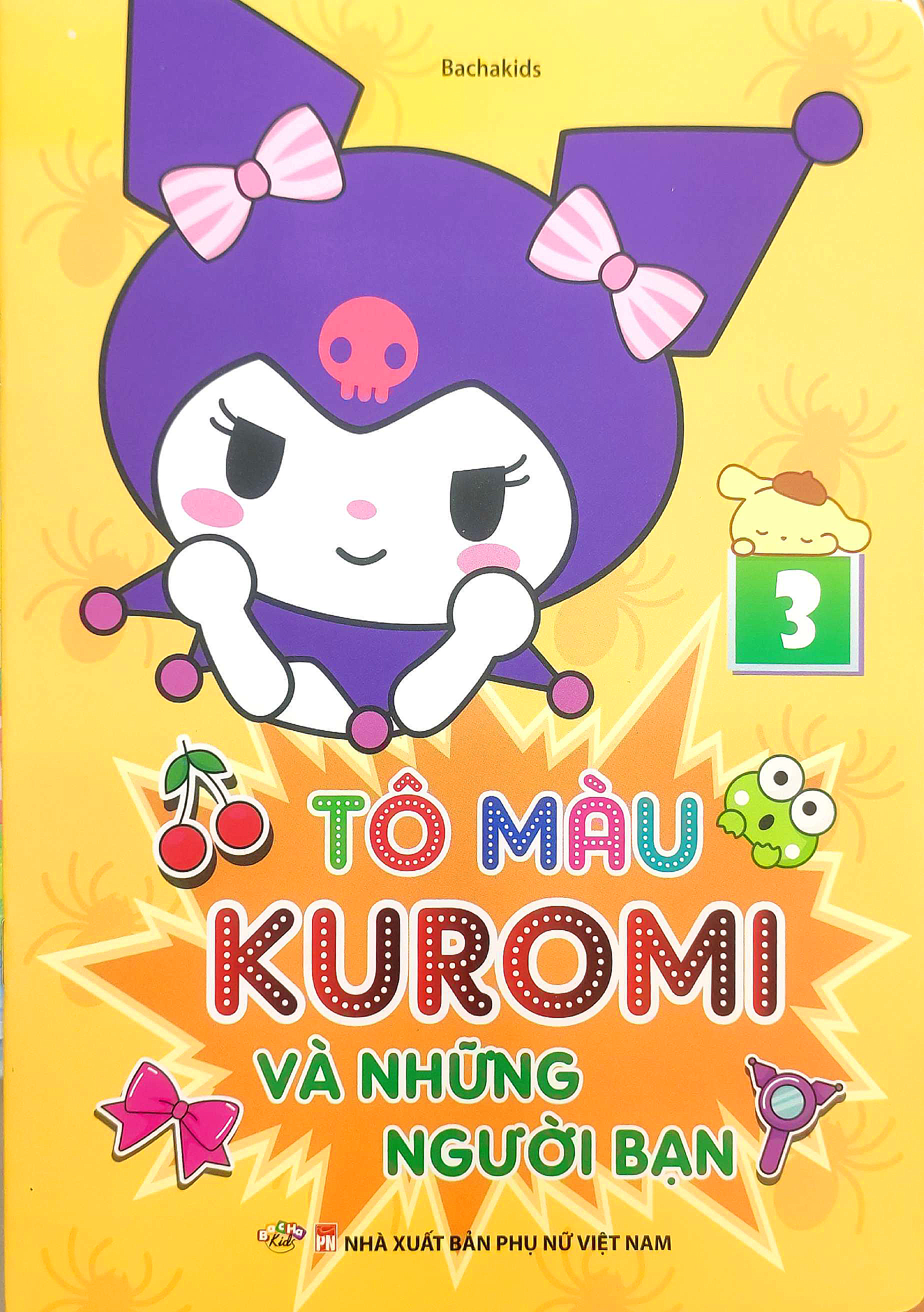Bộ Tô Màu Kuromi Và Những Người Bạn 3 - Ảnh 2