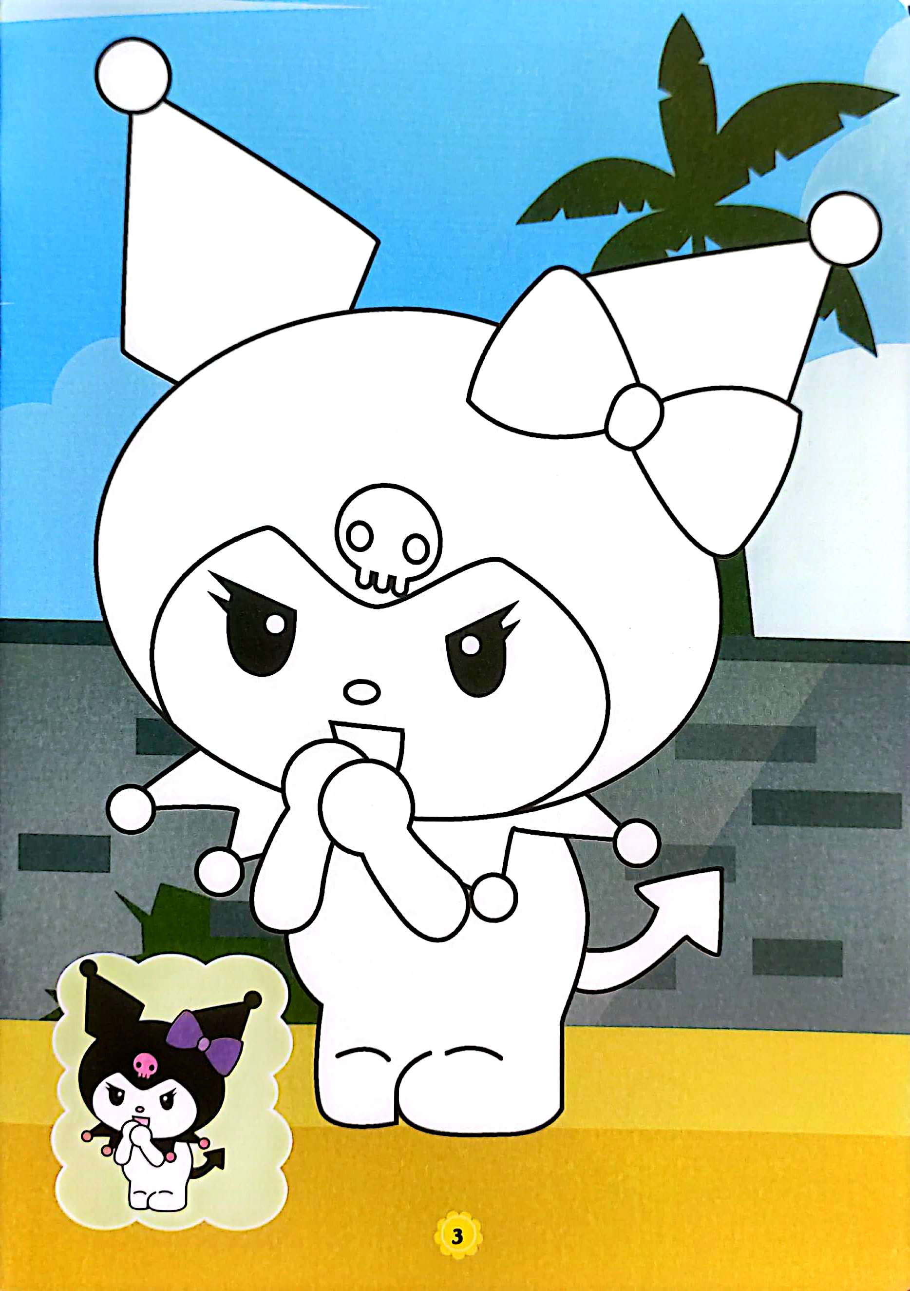 Bộ Tô Màu Kuromi Và Những Người Bạn 3 - Ảnh 5