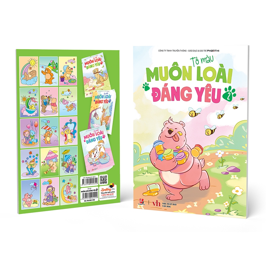 Bộ Tô Màu - Muôn Loài Đáng Yêu - Tập 2 - Ảnh 4