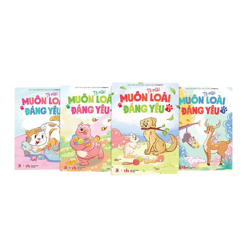 Bộ Tô Màu - Muôn Loài Đáng Yêu - Tập 3 - Ảnh 5