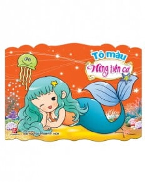 bộ tô màu nàng tiên cá - tập 4
