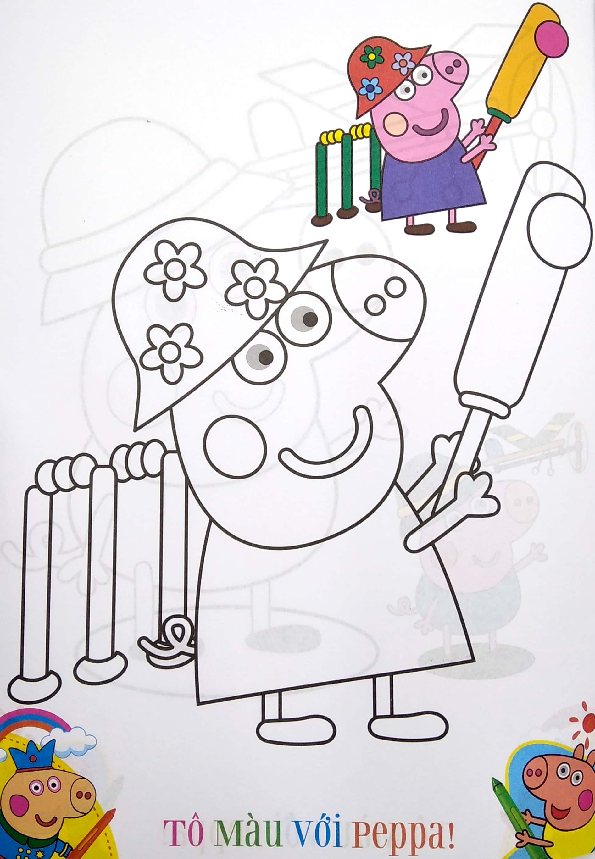 Bộ Tô Màu Peppa Pig - Tập 3 (Tái Bản 2024) - Ảnh 3