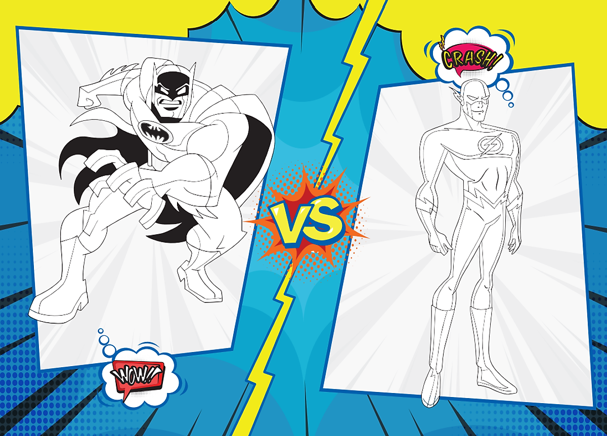 bộ tô màu rèn luyện iq eq cq - super heroes siêu anh hùng - tập 5 - tặng kèm sticker - Ảnh 3