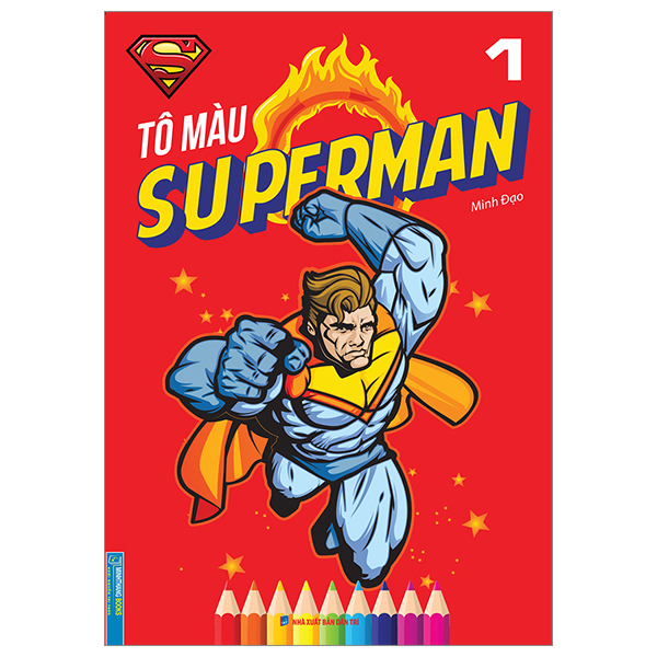 bộ tô màu superman (tập 1)