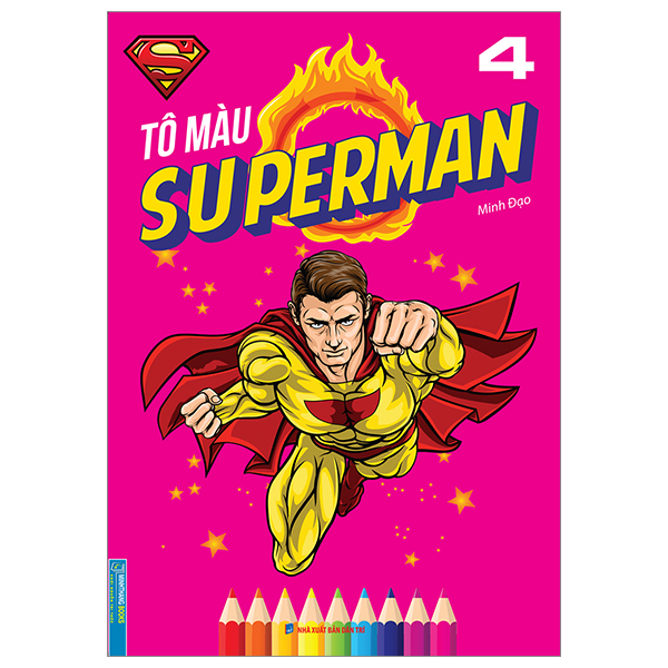 bộ tô màu superman - tập 4