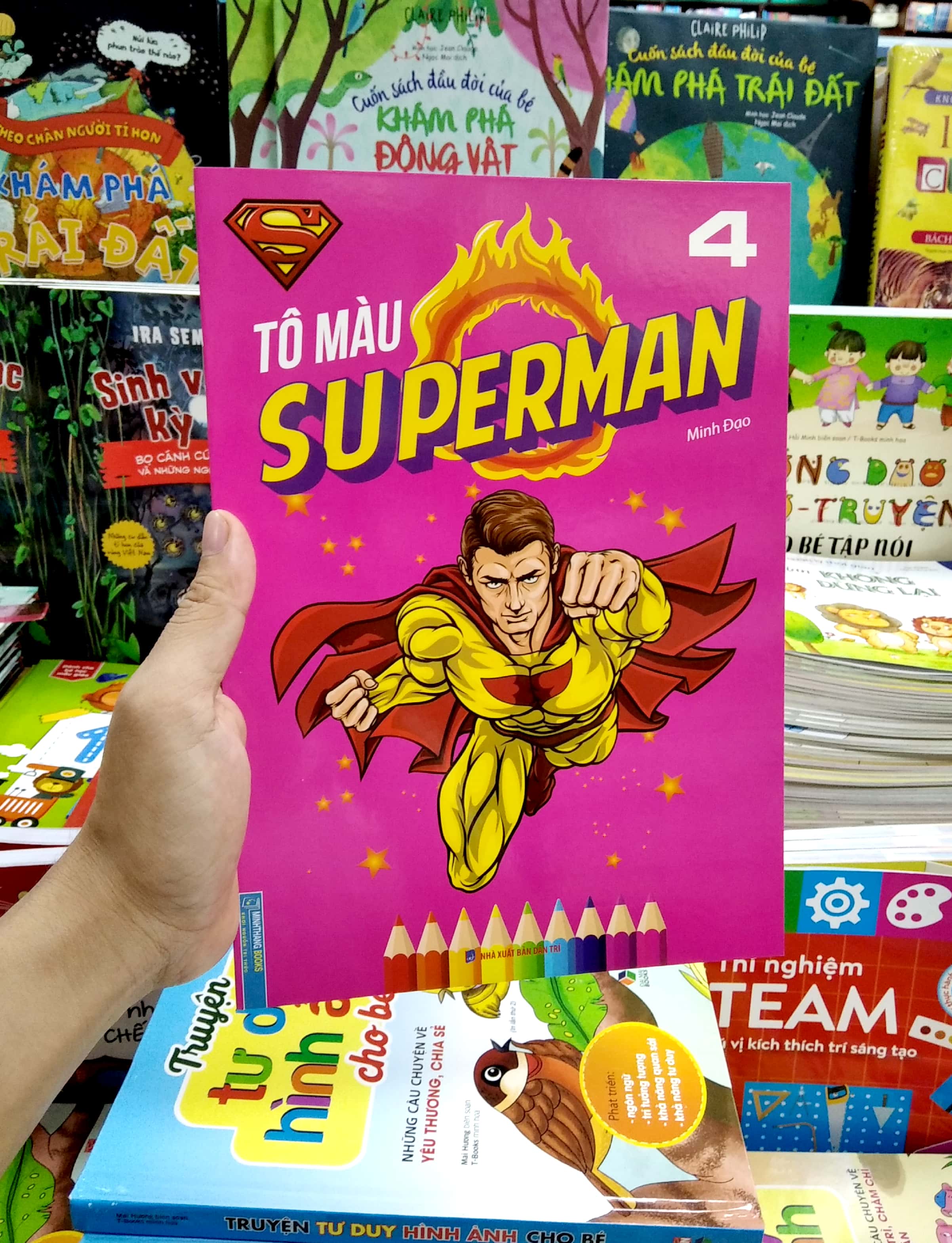 bộ tô màu superman - tập 4 - Ảnh 7