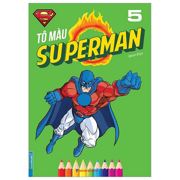 bộ tô màu superman - tập 5