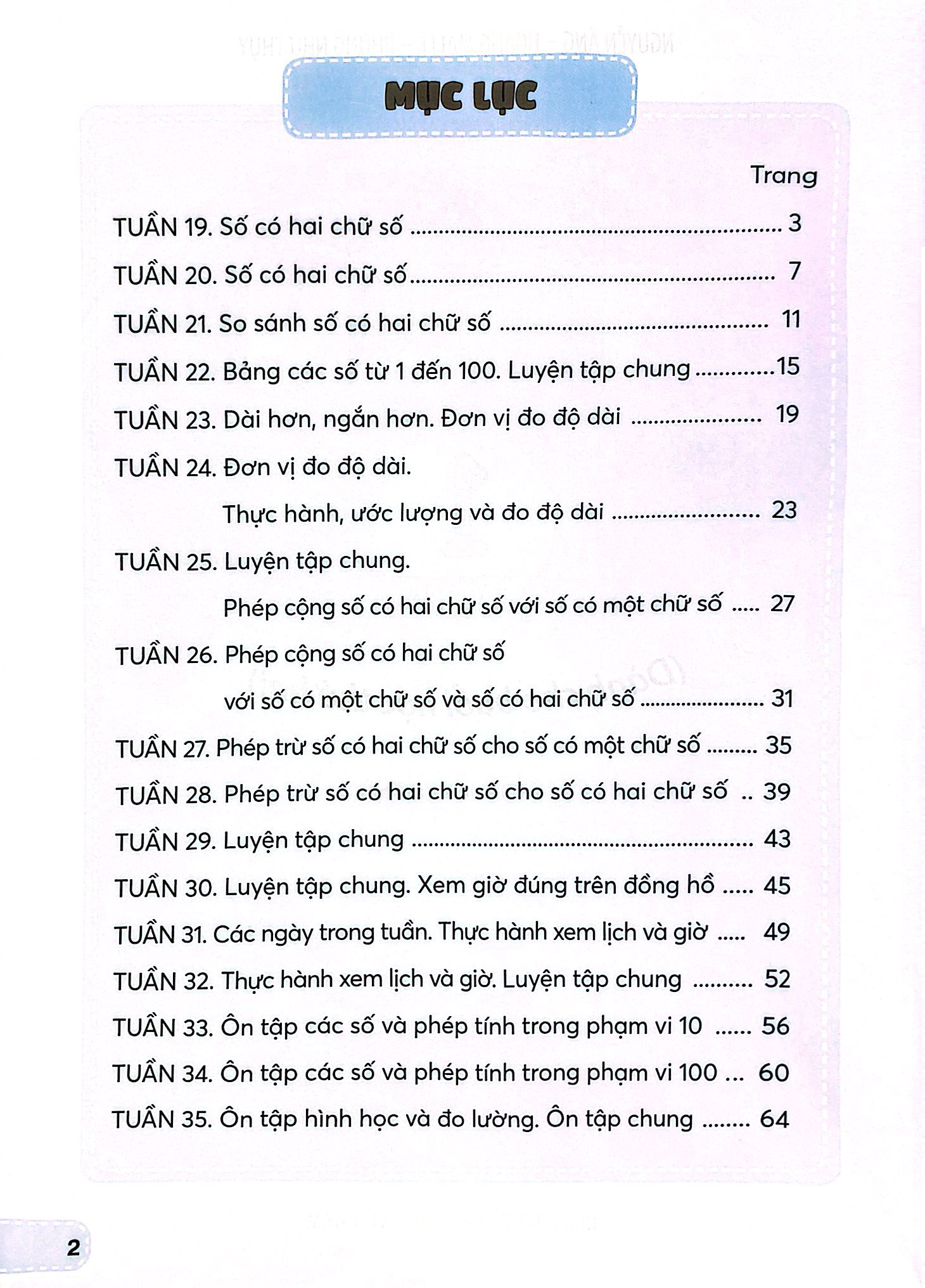 Bộ Toán 1 - Tập 2 (Kết Nối) (Dành Cho Buổi Học Thứ Hai) - Ảnh 3