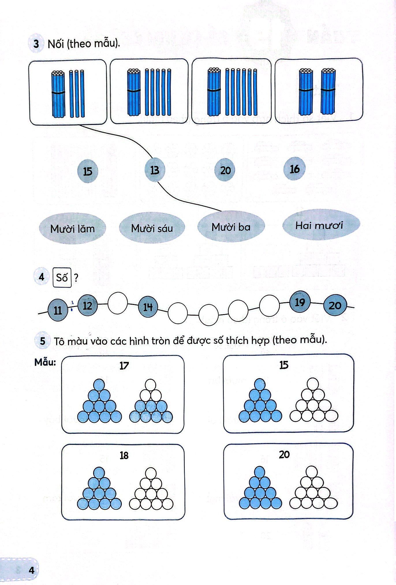 Bộ Toán 1 - Tập 2 (Kết Nối) (Dành Cho Buổi Học Thứ Hai) - Ảnh 5