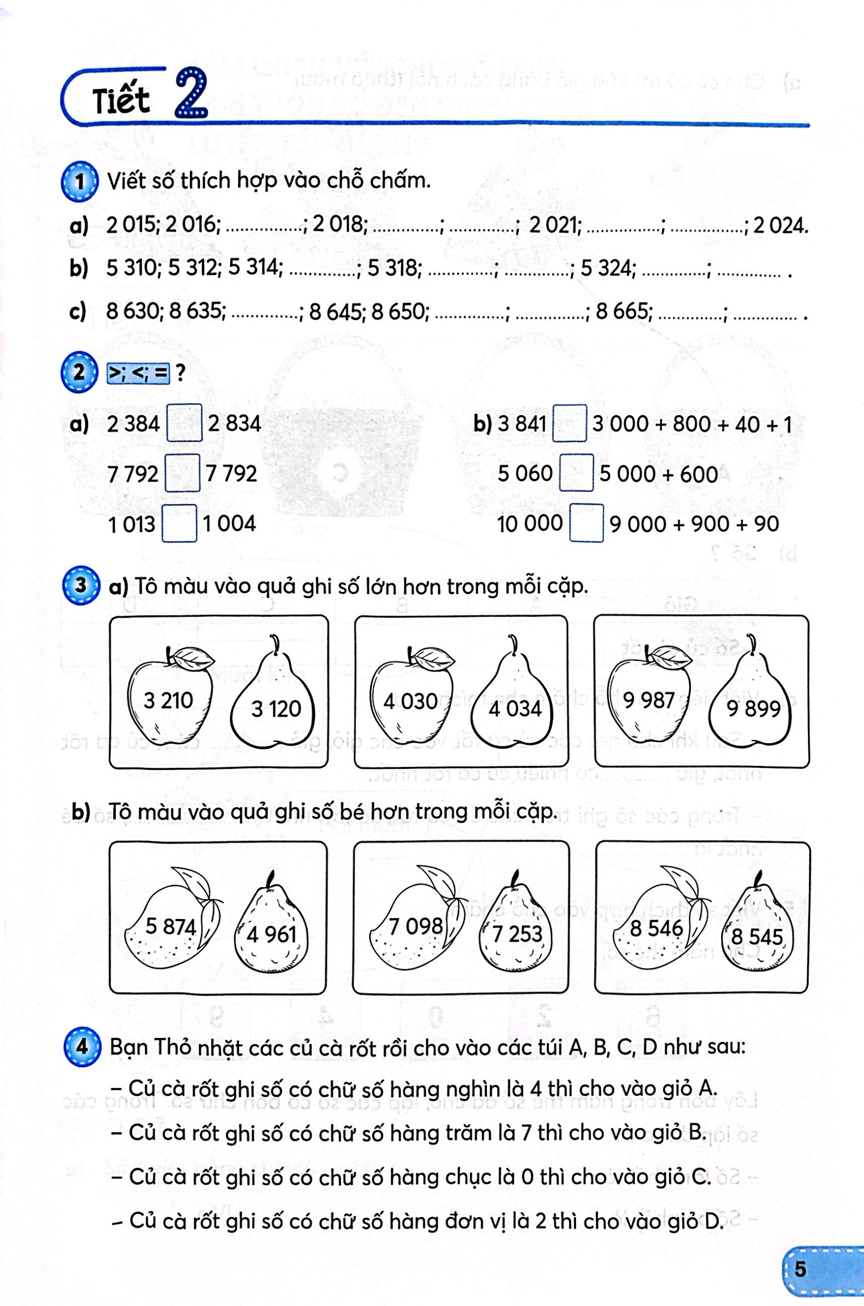 Bộ Toán 3 - Tập 2 (Kết Nối) (Dành Cho Buổi Học Thứ Hai) - Ảnh 6