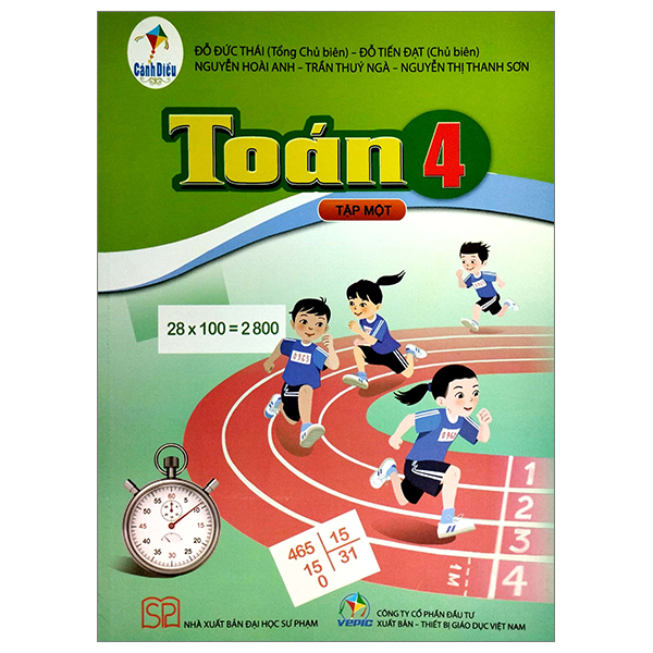 bộ toán 4 - tập 1 (cánh diều) (chuẩn)