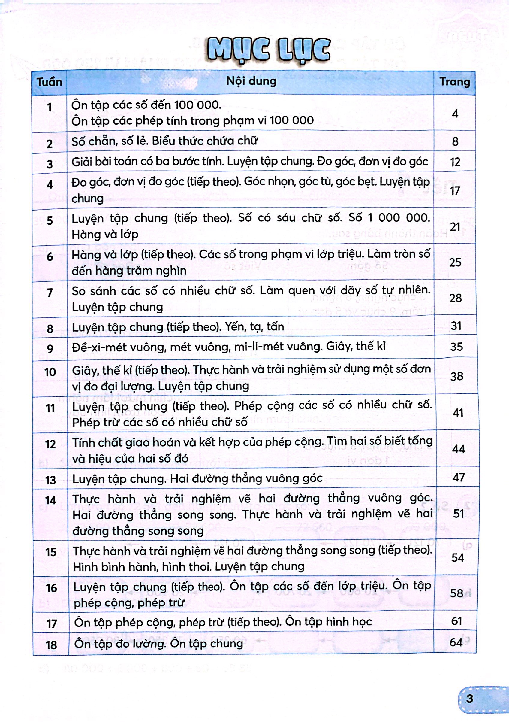Bộ Toán 4 - Tập 1 (Kết Nối) (Dành Cho Buổi Học Thứ Hai) - Ảnh 4