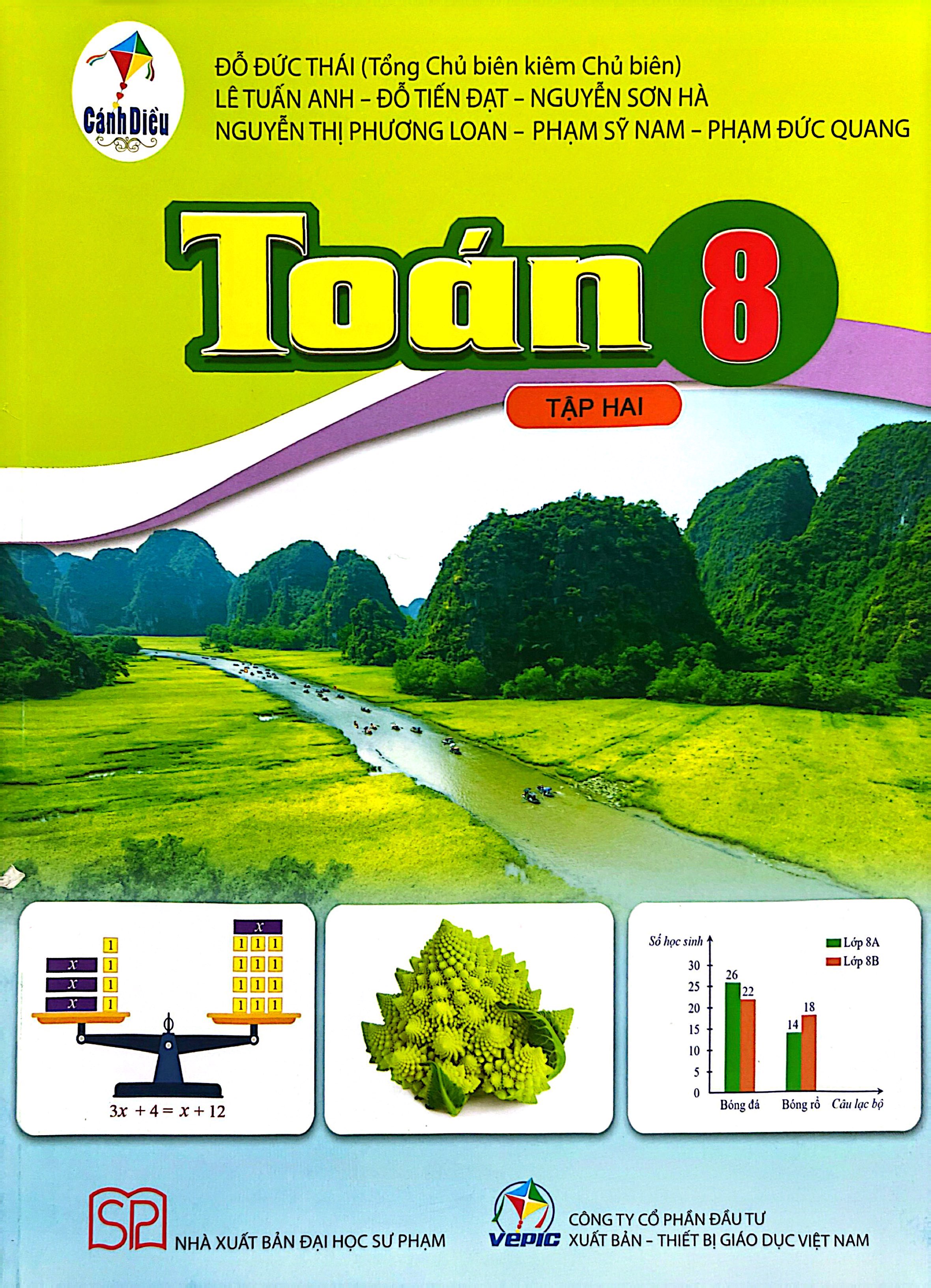 Bo
						
										
										Toan 8 - Tap 2 (Canh Dieu) (Chuan) - Ảnh 2