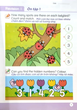 bộ toán song ngữ tiền tiểu học 2 - coursebook - Ảnh 4